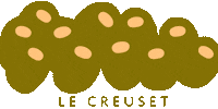 Breakfast Cooking Sticker by Le Creuset