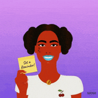 Purple Background Wow GIF by World Of Women