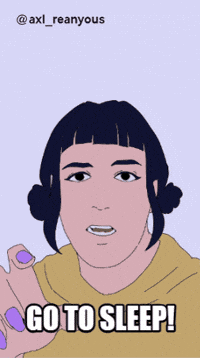 Go To Sleep Zoey GIF