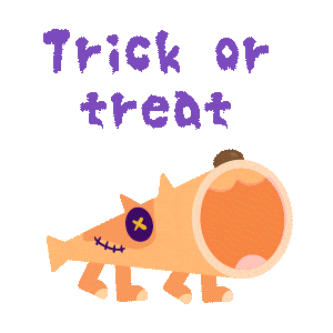 Trick Or Treat Halloween Sticker by ACCUPASS