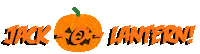 Jack-O-Lantern Fall Sticker