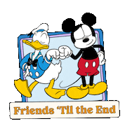 Happy Donald Duck Sticker by Mickey Mouse