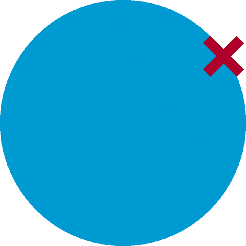 FSEV circle x round and round fsev Sticker