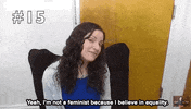 mic feminism GIF