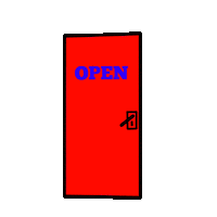 Come In Happy New Year Sticker