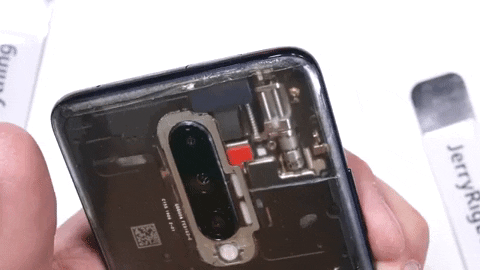 davidorti giphygifmaker oneplus oneplus 7 pro jerry rig everything GIF