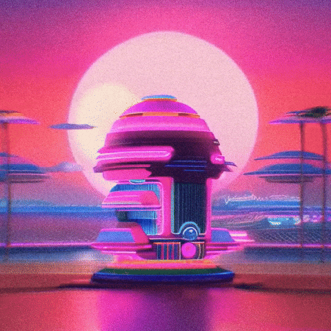 Vaporwave GIF by Garbi KW