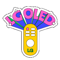Lgtv Sticker by LG do Brasil