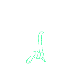 Halloween Snake Sticker by Christi Lee