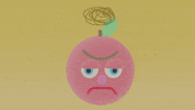Angry Apple GIF by Danielle Chenette