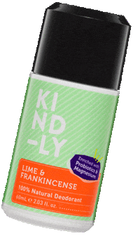 kind_ly vegan organic sweat lemon Sticker