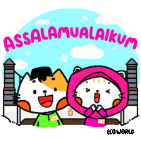 Happy Cat Sticker by Eco Spring  at Iskandar Malaysia