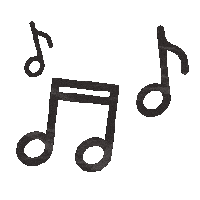 Music Notes Sticker by Live Nation