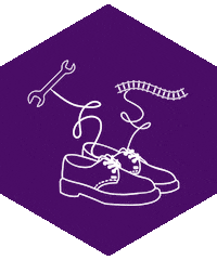 Footprint Sticker by WorldSkills