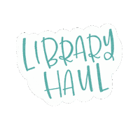 Library Book Haul Sticker
