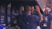Regular Season Hug GIF by MLB