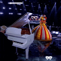 Harlequin GIF by The Masked Singer UK