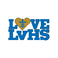 lvhs louisville high school louisville royals love lvhs Sticker