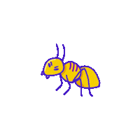 Teeth Bite Sticker