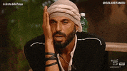 tired jonathan GIF by Isola dei Famosi