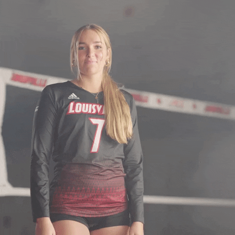 Volleyball GIF by Louisville Cardinals