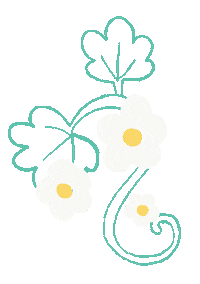 Flower Sticker by Stefanie Shank