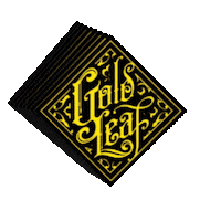 Goldleaf Sticker by Leiracannagars