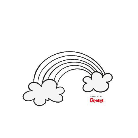Good Vibes Love Sticker by Pentel do Brasil