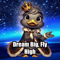 Dream Big Fly High GIF by sirduckbeth