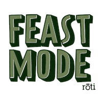 roti food hungry eat yum Sticker