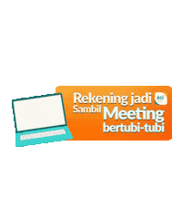 Selfie Meeting Sticker by Bank Syariah Indonesia