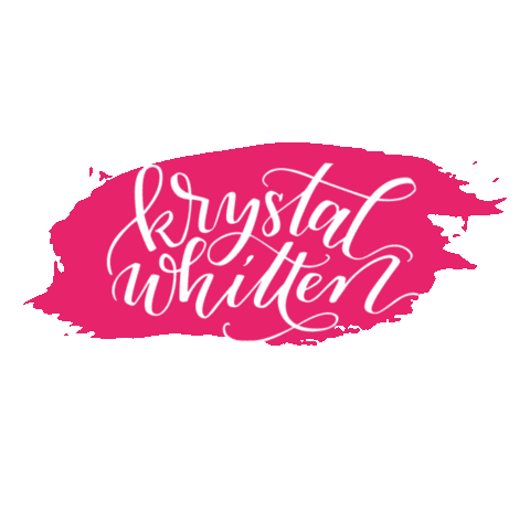 Krystalwhitten Sticker