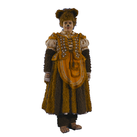 ShrekMusicalAU scary bear boo shrek Sticker