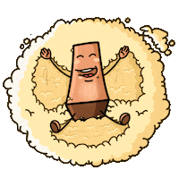 Food Chocolate Sticker