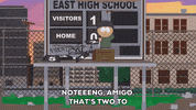 drunk baseball GIF by South Park 