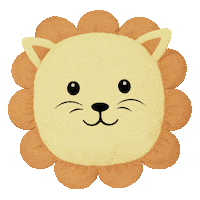 Baby Lion Sticker by Grão de Gente