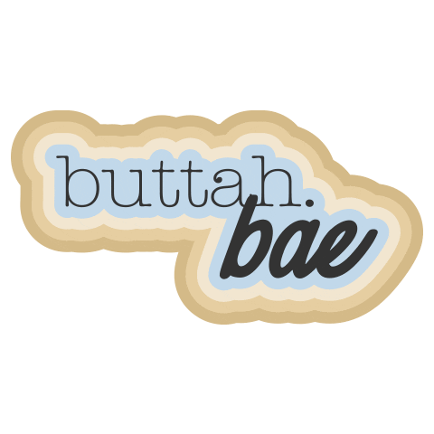 Bae Sticker by Buttah Skin