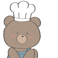 Thanks Bear Sticker