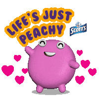 Vitamin C Peach Sticker by Scott's Malaysia