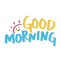 Good Morning Sun Sticker