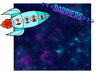 Rocket Equality Sticker by Laurier Centre for Women in Science (WinS)