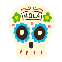 Day Of The Dead Mexico Sticker