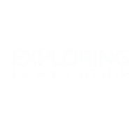 cat exploring Sticker by Catexplorer