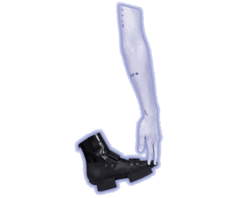 Model Glow Sticker by Frame