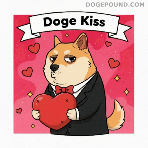 I Love You Kiss GIF by Doge Pound
