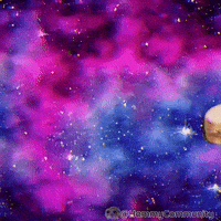 Peanut Butter Space GIF by Sad Hamster