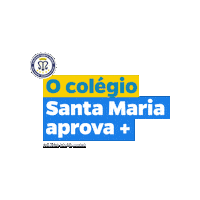 Aprova Sticker by Colégio Santa Maria