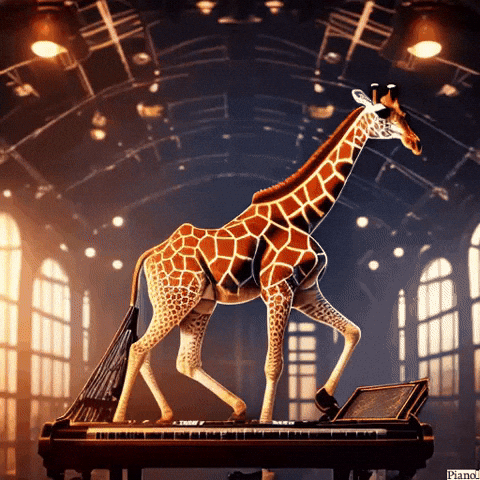 Piano Clubhouse GIF by Gallery.fm