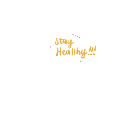 Stay Healthy Sticker by Ciderbears