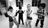 kids dancing GIF